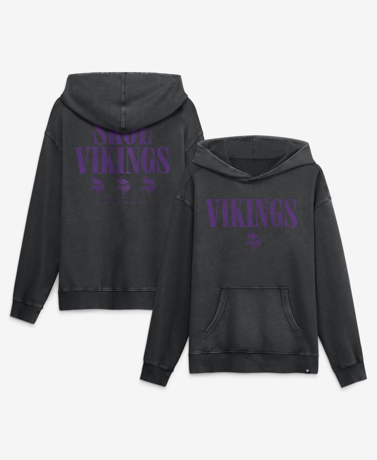Fanatics Men's Minnesota Vikings Relaxed Intense Rivalry French Terry Hoodie