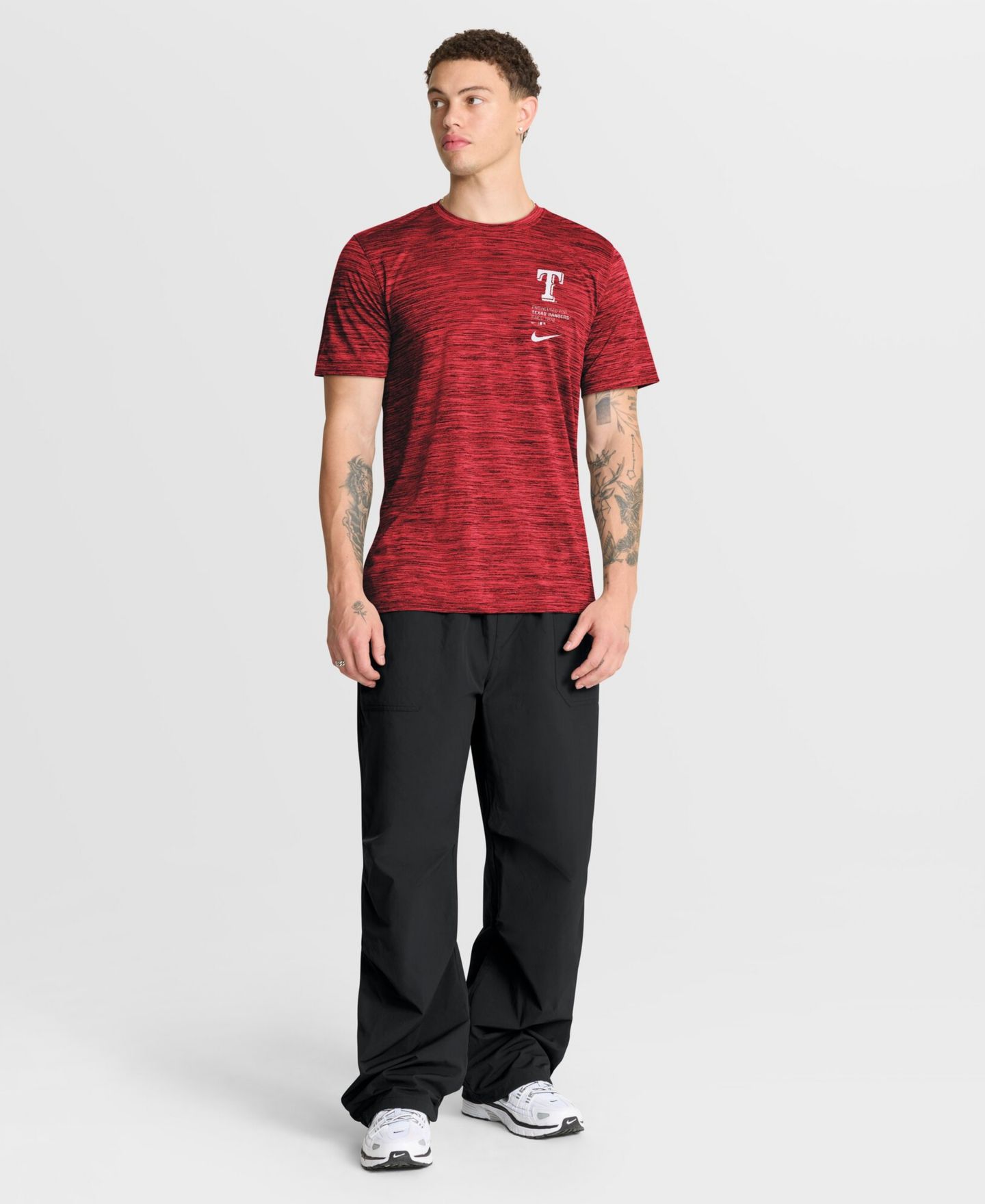 Мужская футболка Nike Texas Rangers Velocity Cross-Dyed Pattern — фото 5