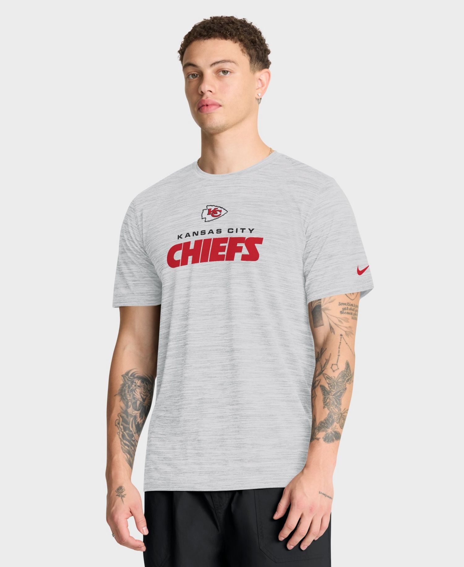 Men's Kansas City Chiefs Velocity Crewneck T-Shirt