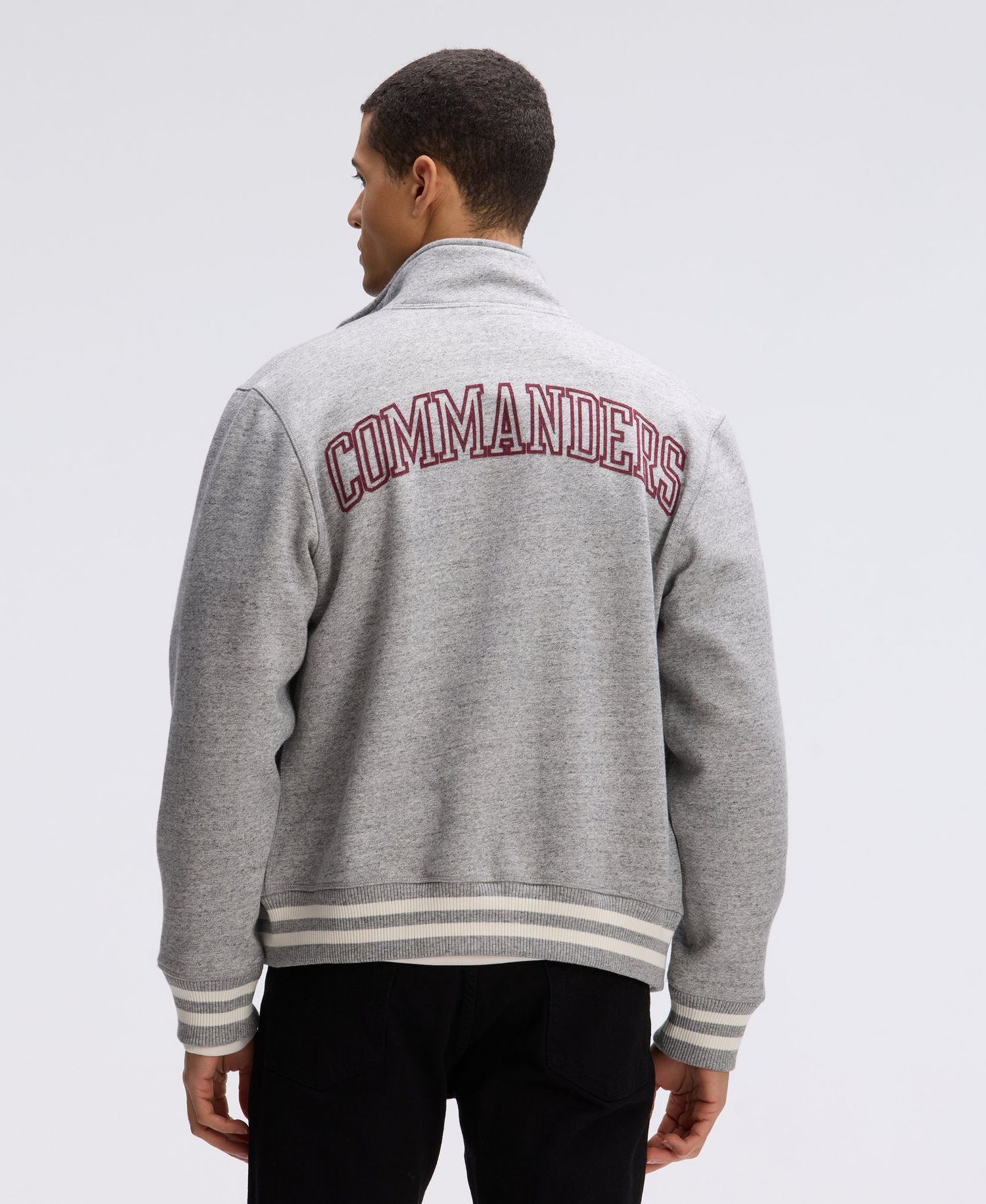 Men's Washington Commanders IconicFleece Full-Zip Jacket