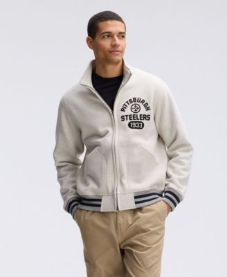 Men's Pittsburgh Steelers IconicFleece Full-Zip Jacket