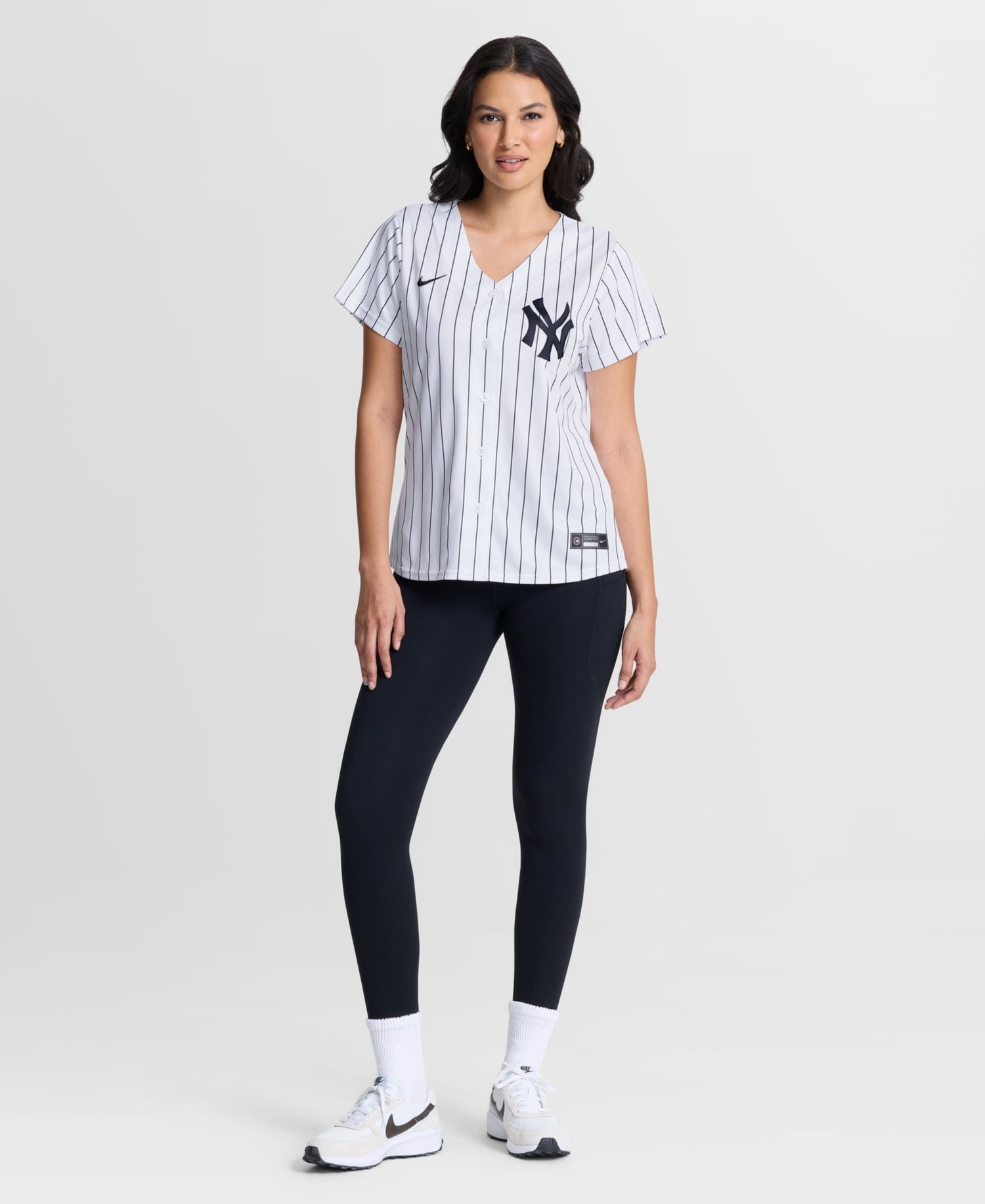 Women's New York Yankees Derek Jeter Home Retired Replica Jersey