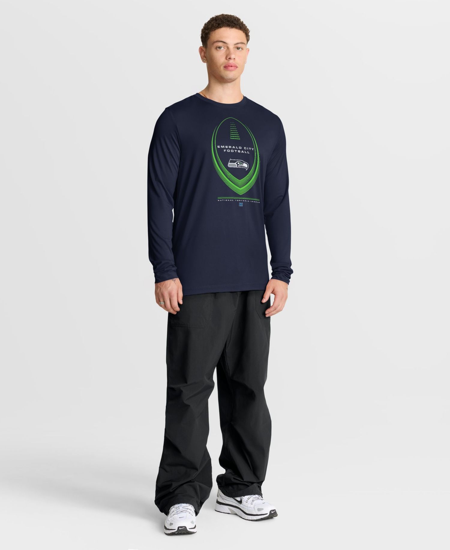 Men's Seattle Seahawks Legend Icon Long Sleeve T-Shirt