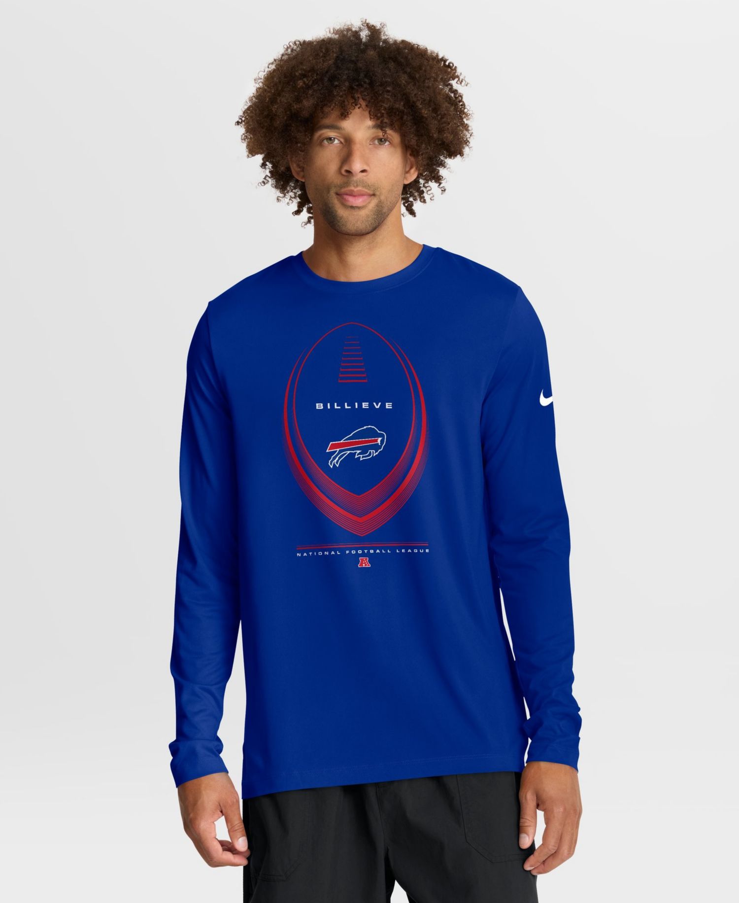 Men's Buffalo Bills Legend Icon Dri-FIT Long Sleeve T-Shirt