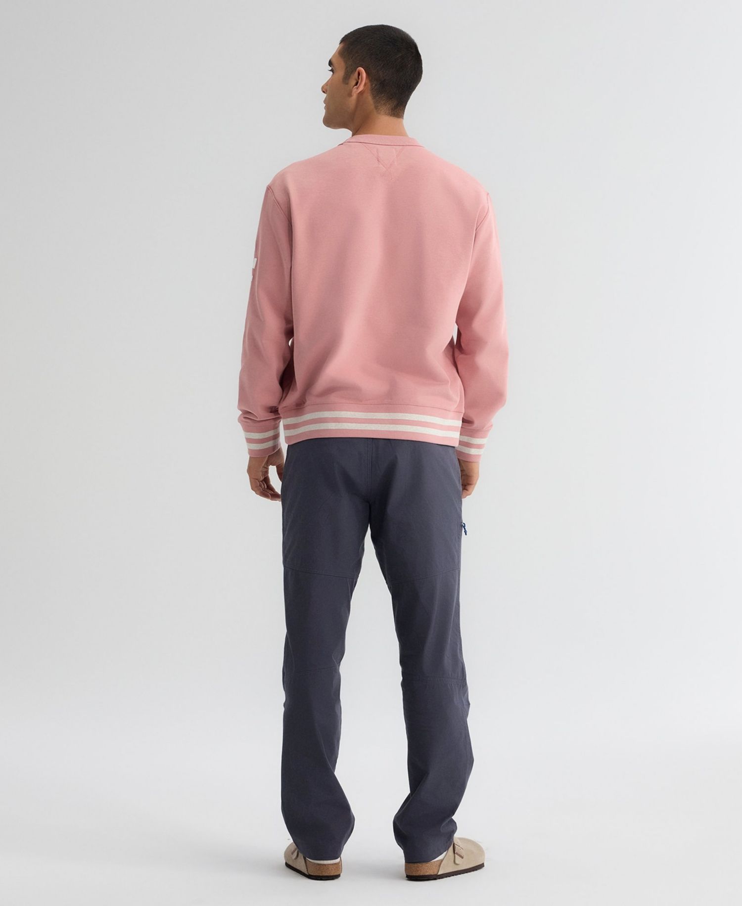 Men's Los Angeles Dodgers Iconic Relaxed-Fit Long-Sleeve Crewneck Sweatshirt