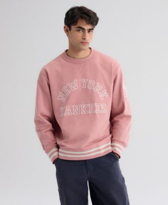 Men's New York Yankees Iconic Collection Relaxed-Fit Pullover Crewneck Sweatshirt
