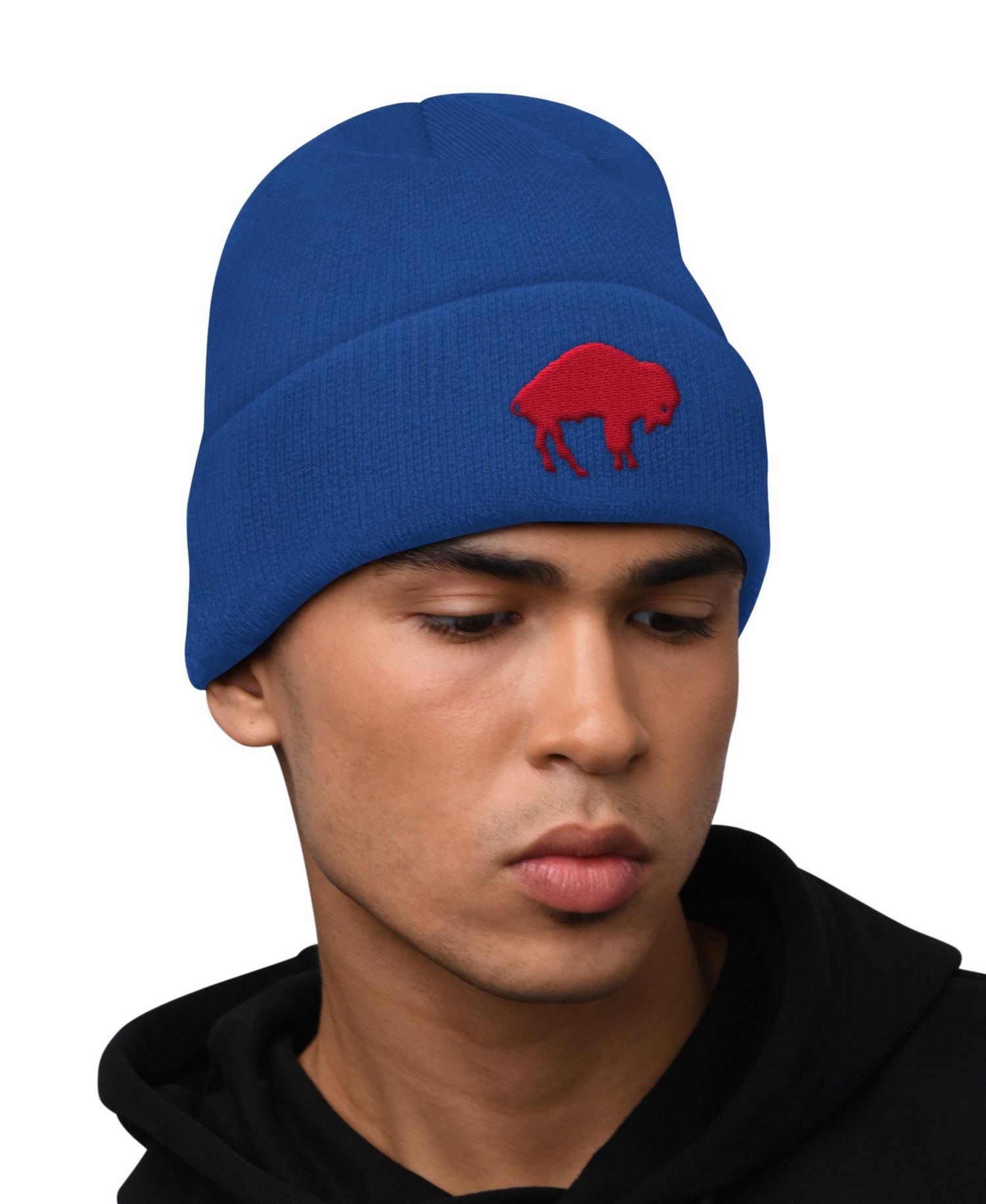 Men's Buffalo Bills Classic-Fit Fleece-Lined Hoodie and Knit Hat, 2-Piece Set