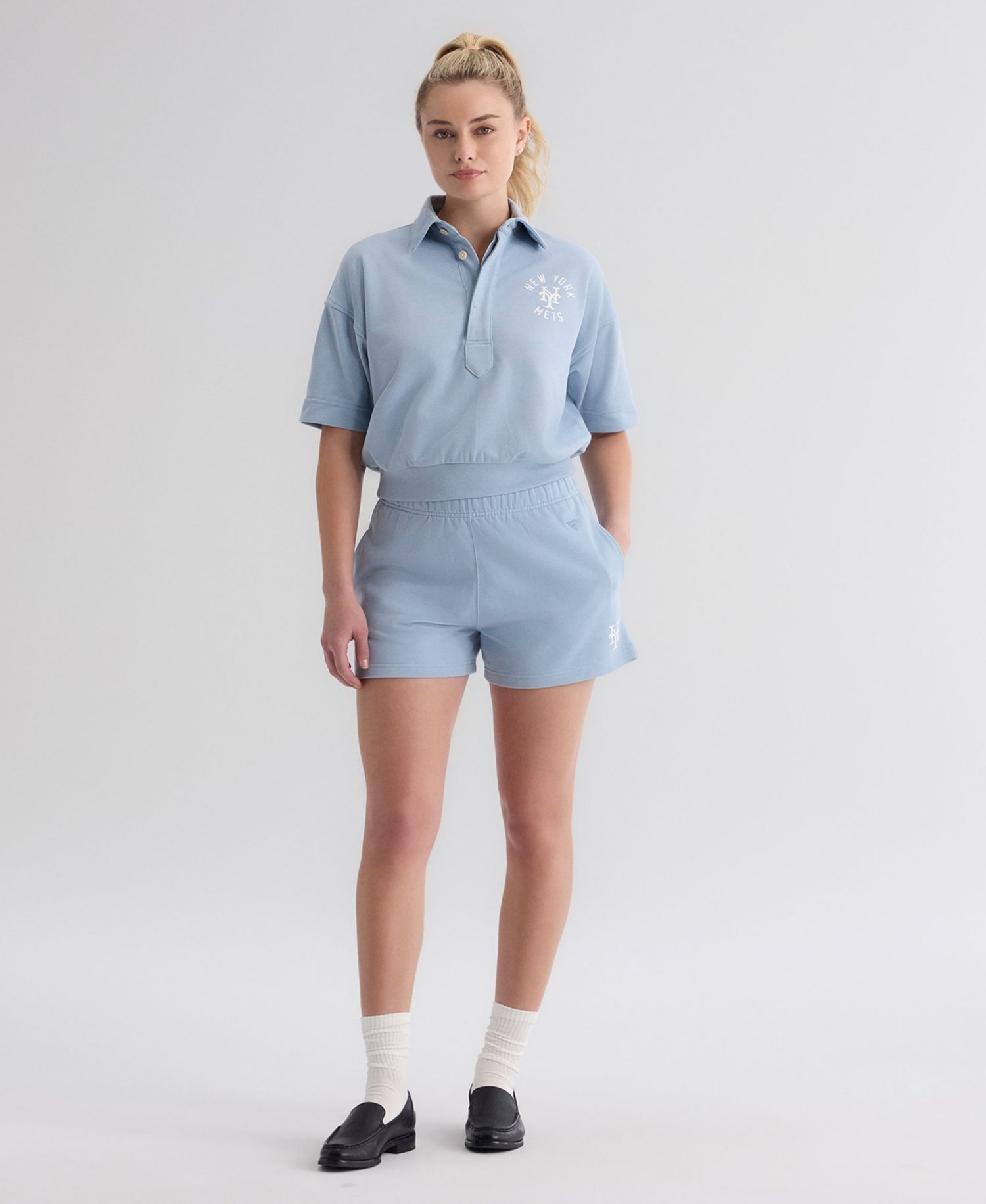 Women's Iconic High-Rise Terry Pull-On Shorts, 3" Inseam