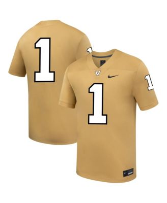Men's Vanderbilt Commodores 1 Replica Football Jersey