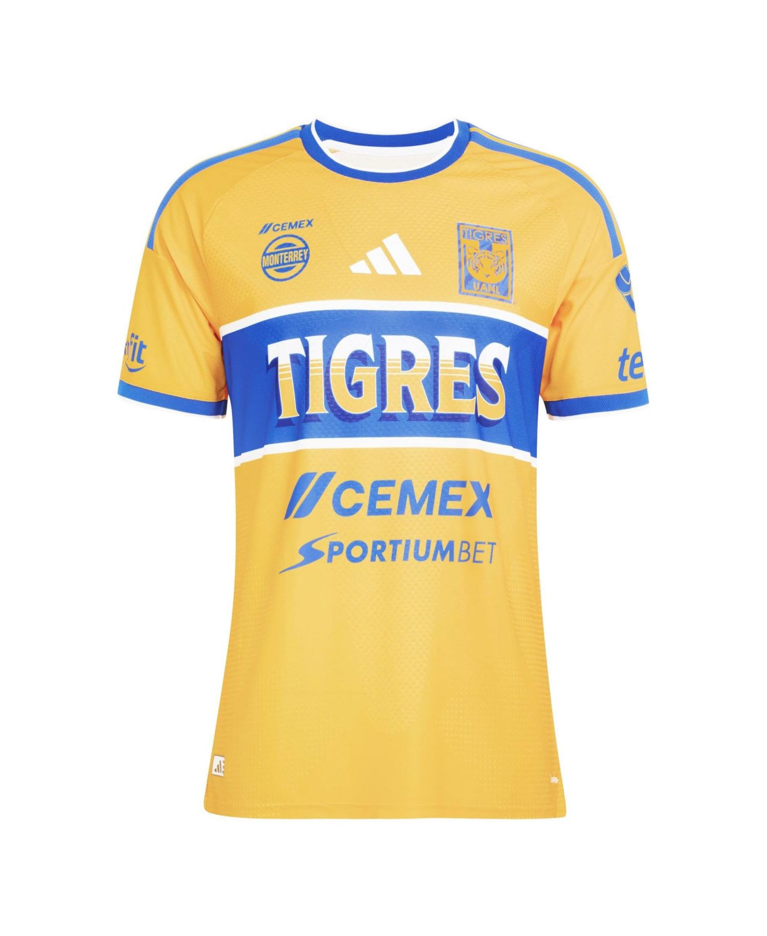 Men's Tigres UANL 2026/27 Home Short-Sleeve Jersey
