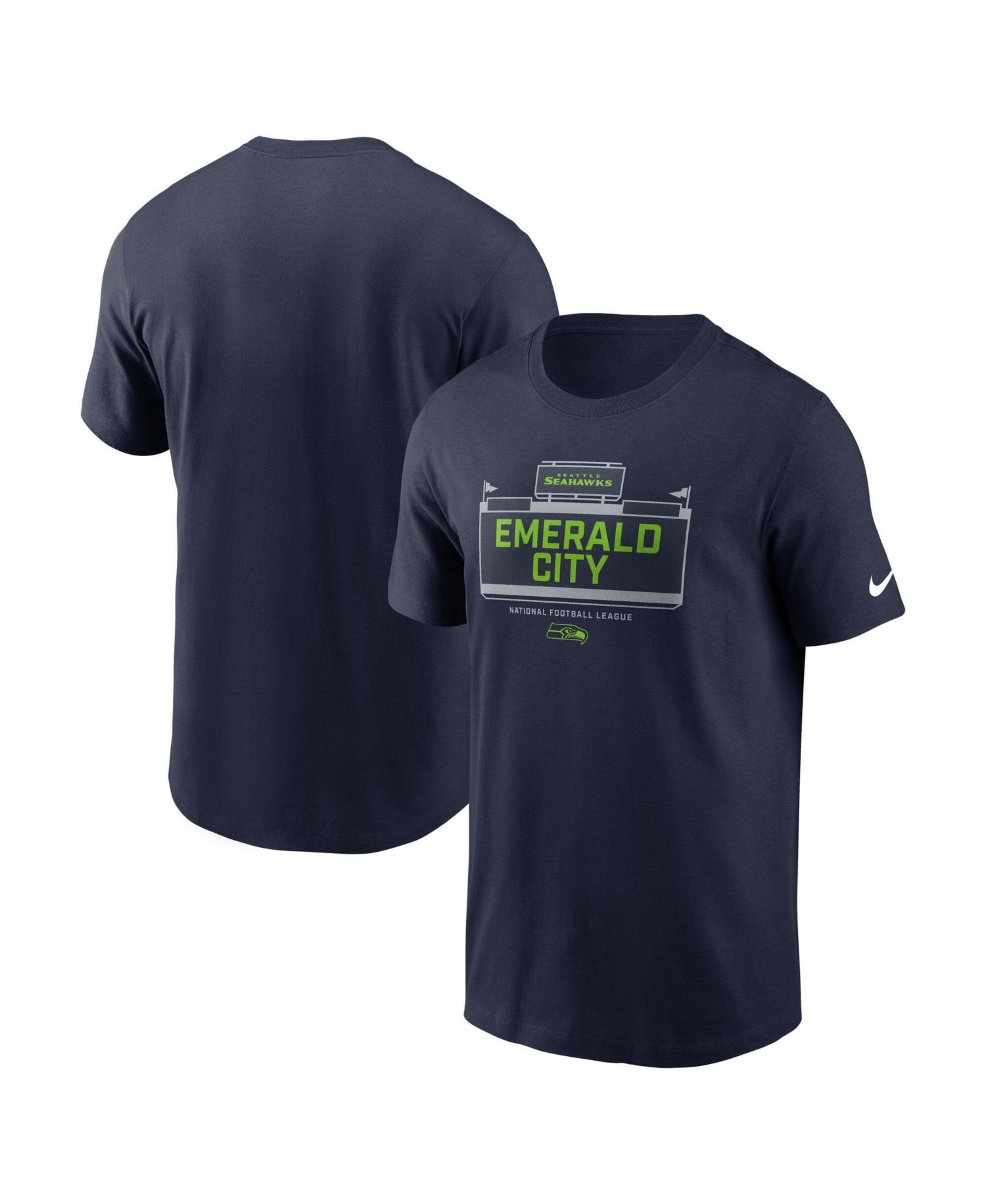 Men's Seattle Seahawks Primetime Wordmark Essential T-Shirt