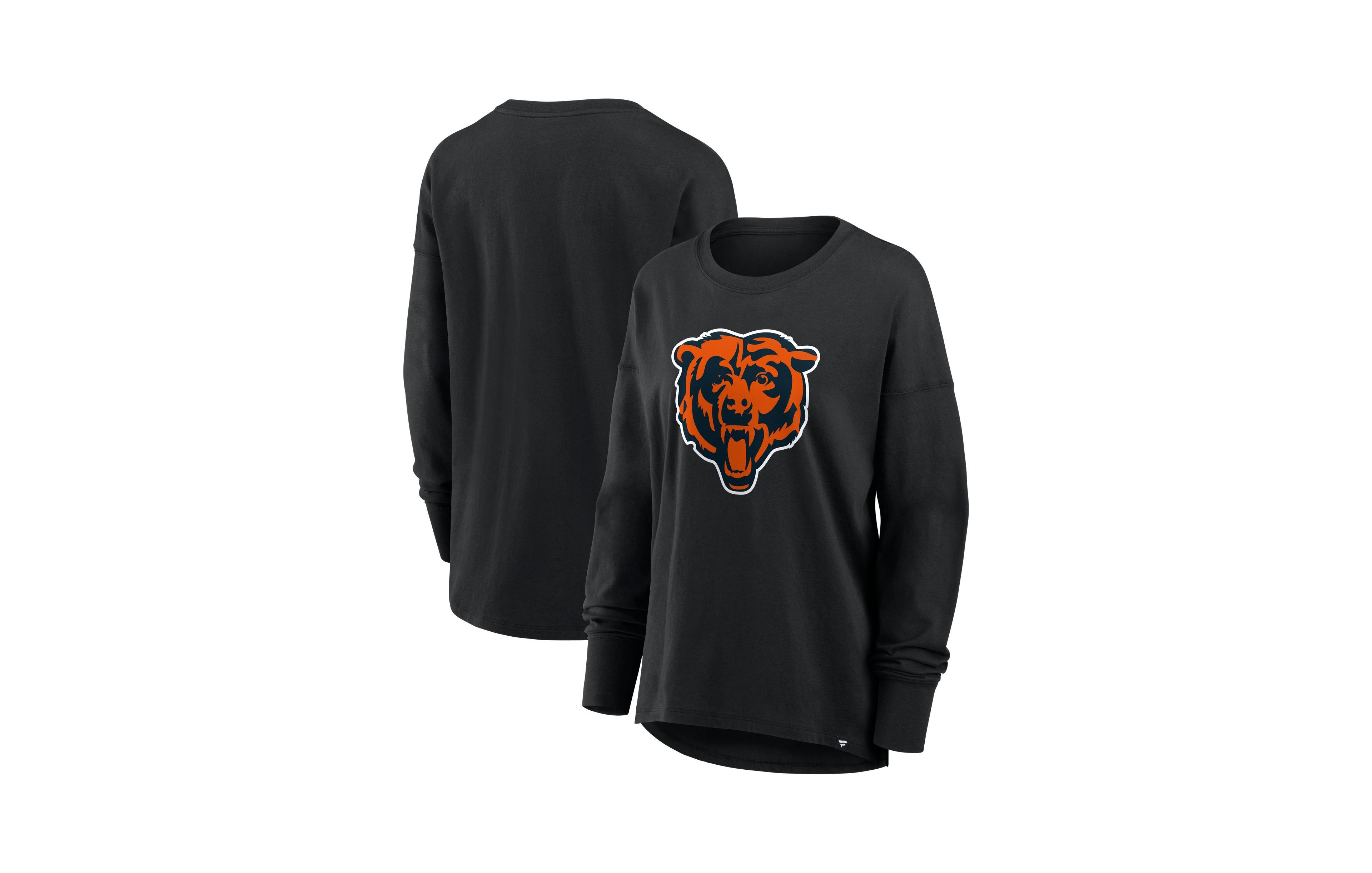 Fanatics Women's Chicago Bears Bears Essential Long-Sleeve Crewneck T-Shirt