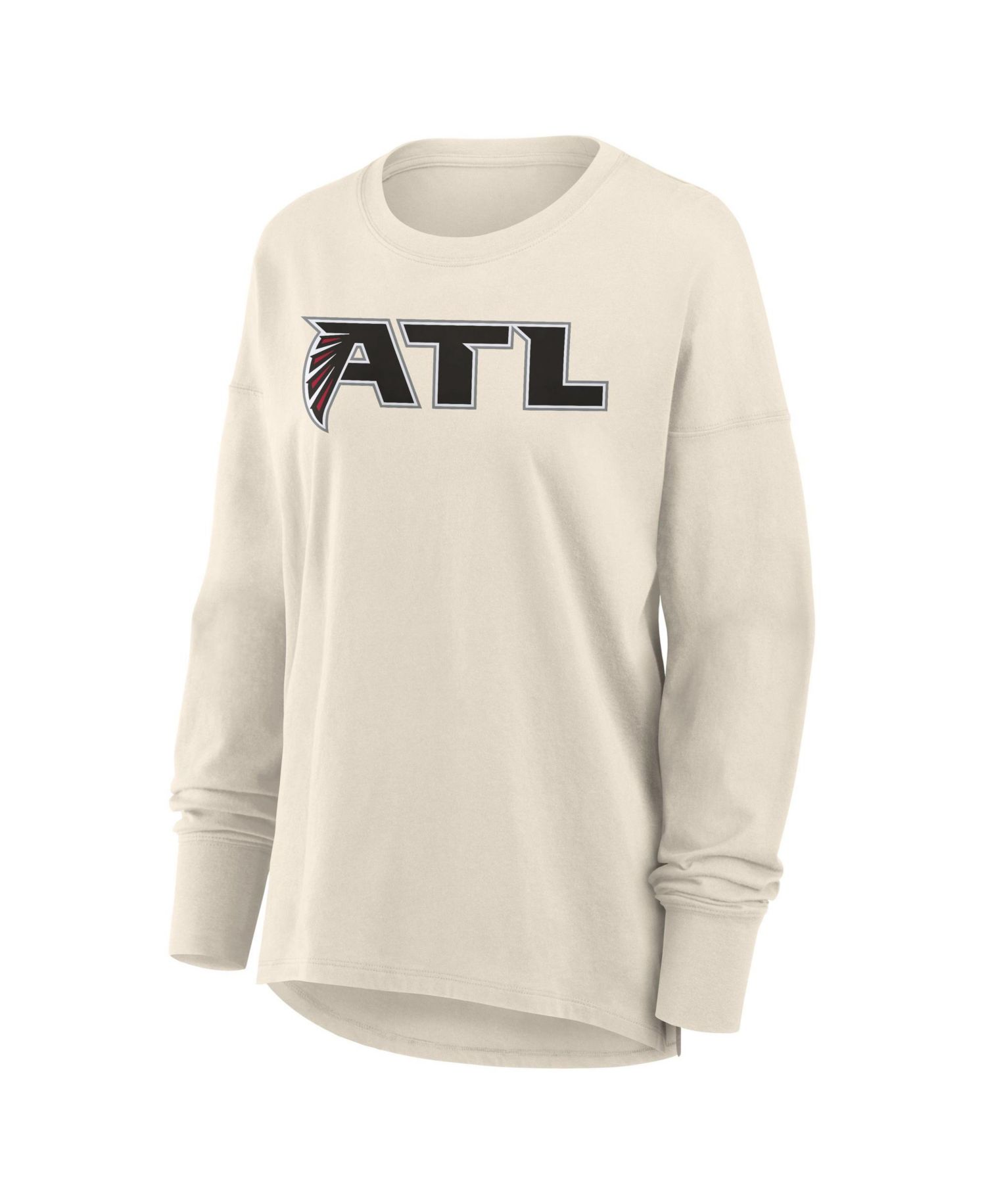 Women's Atlanta Falcons Dove Legacy Long-Sleeve Relaxed-Fit T-Shirt