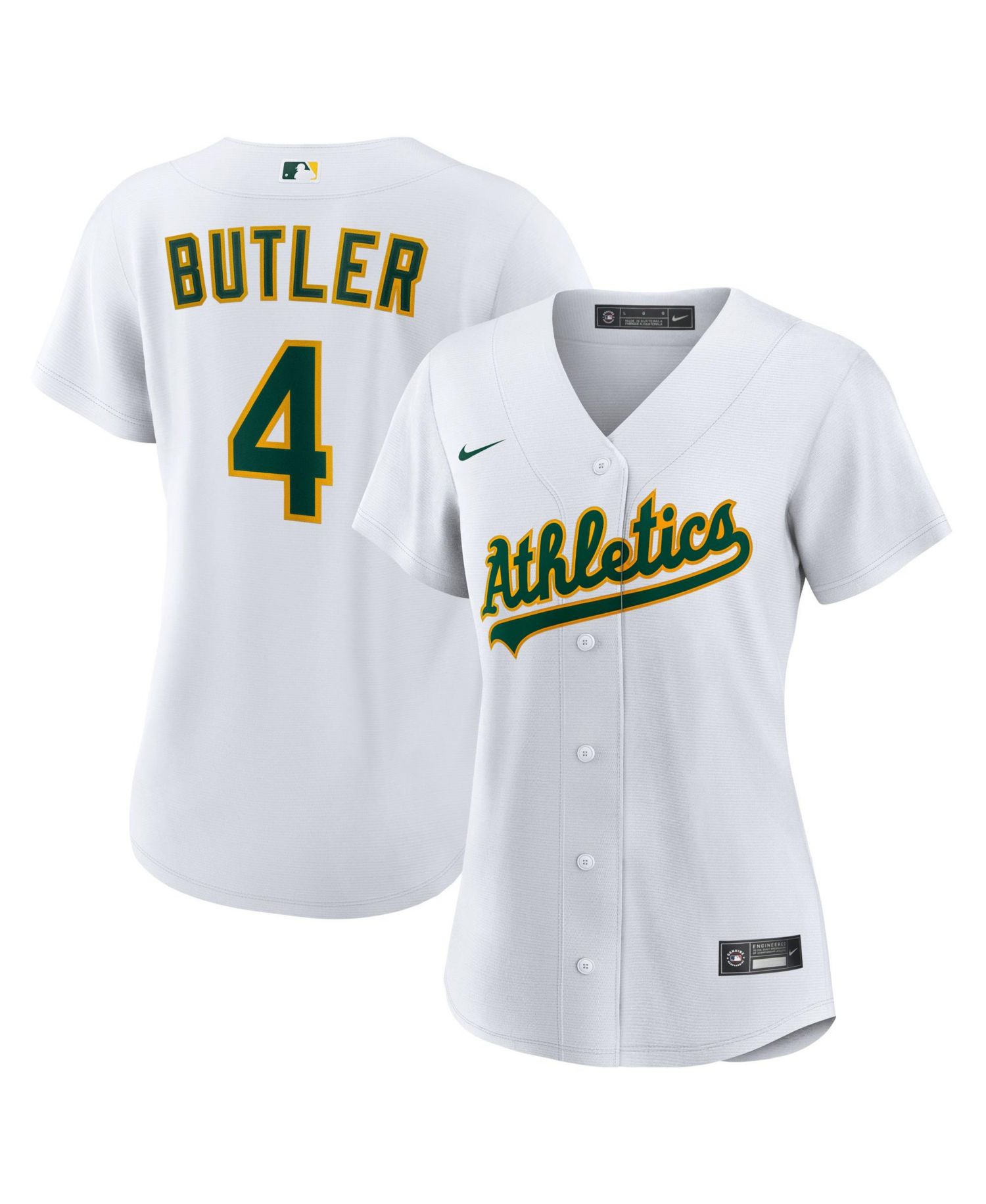 Women's Oakland Athletics Lawrence Butler Replica Home Jersey