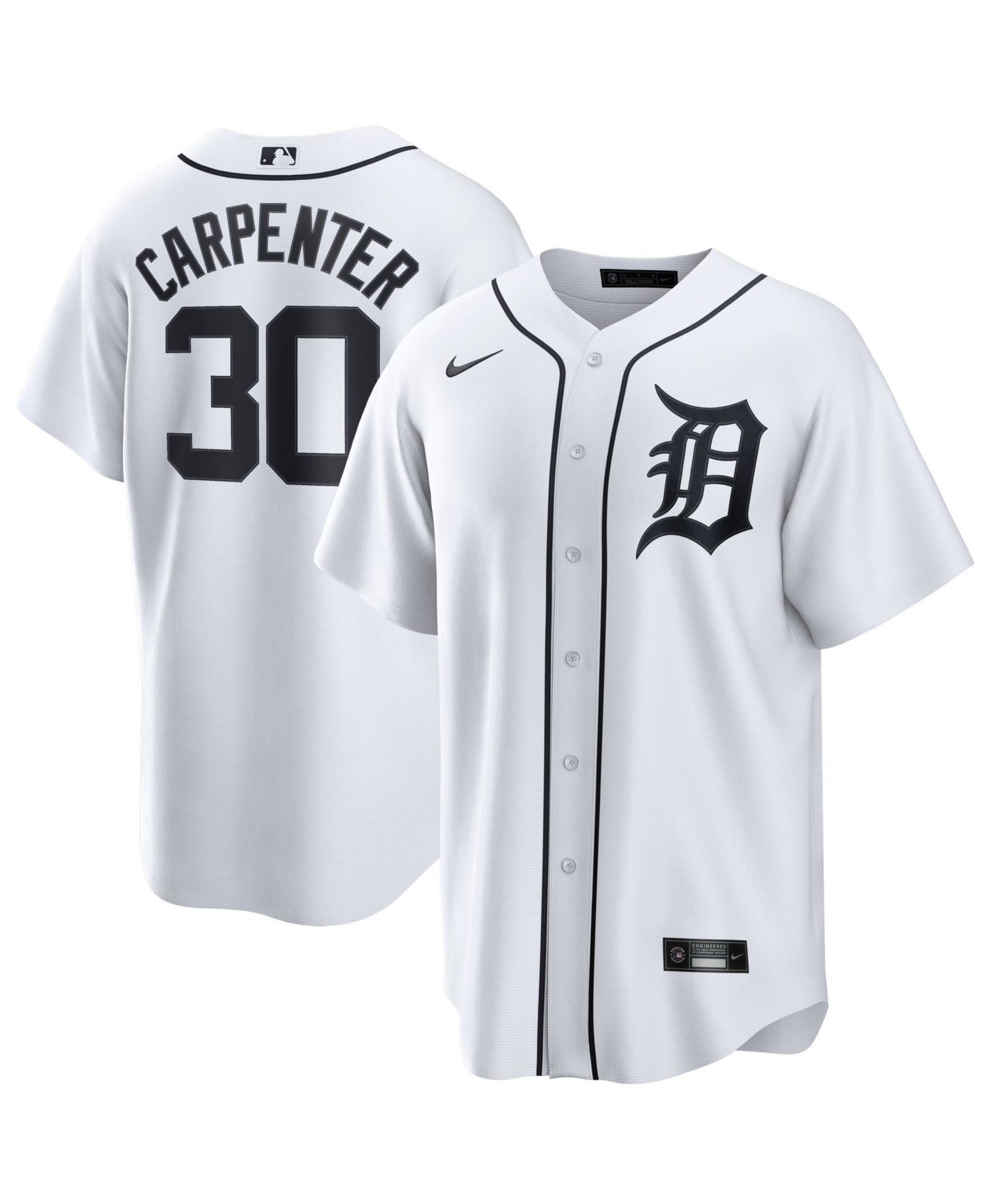 Men's Kerry Carpenter Detroit Tigers Loose Fit Jersey
