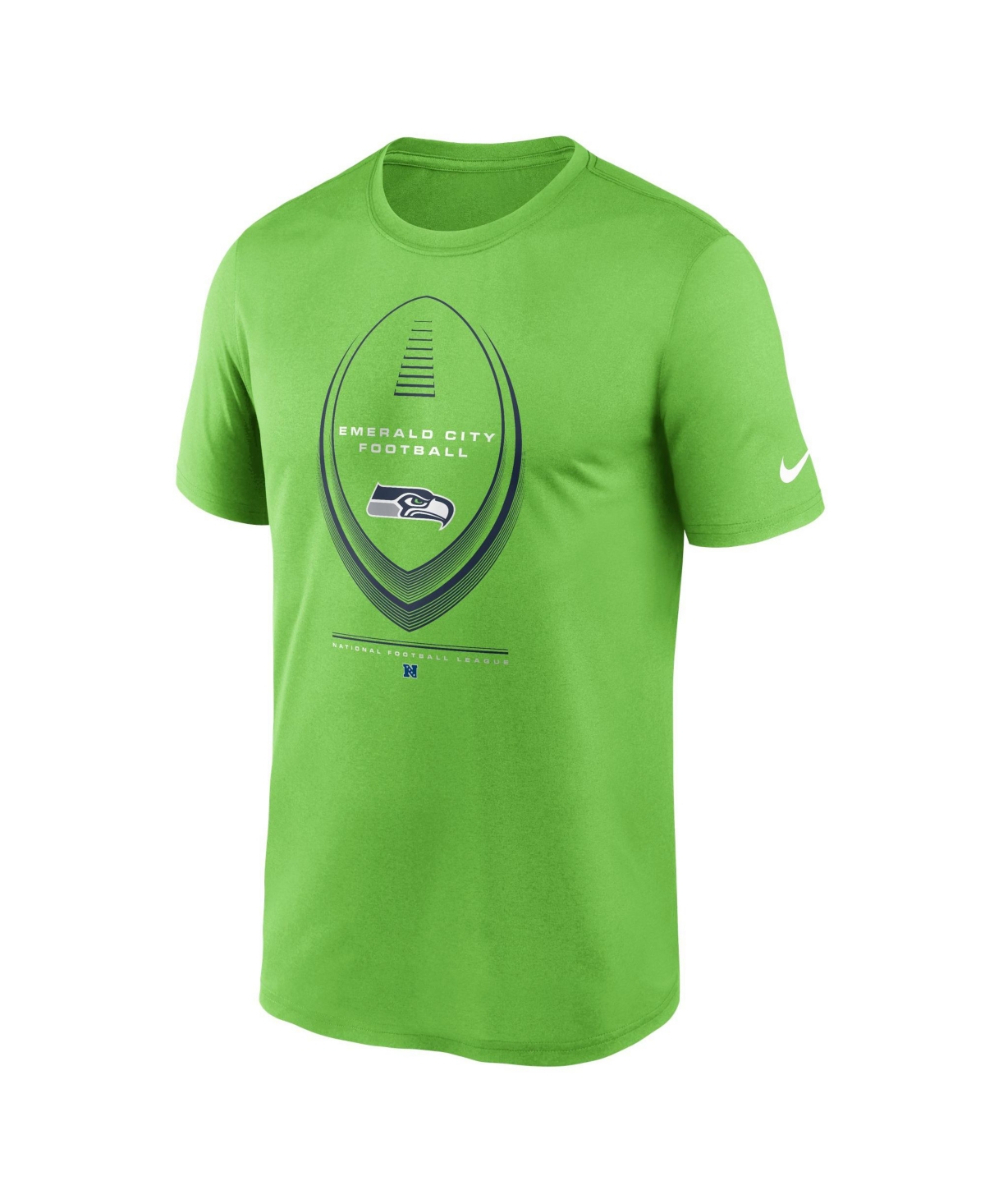 Nike Men's Seattle Seahawks Legend Icon Crewneck Short-Sleeve T-Shirt
