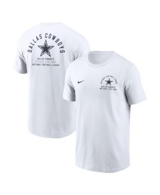Men's Dallas Cowboys Split Logo Screen Print T-Shirt