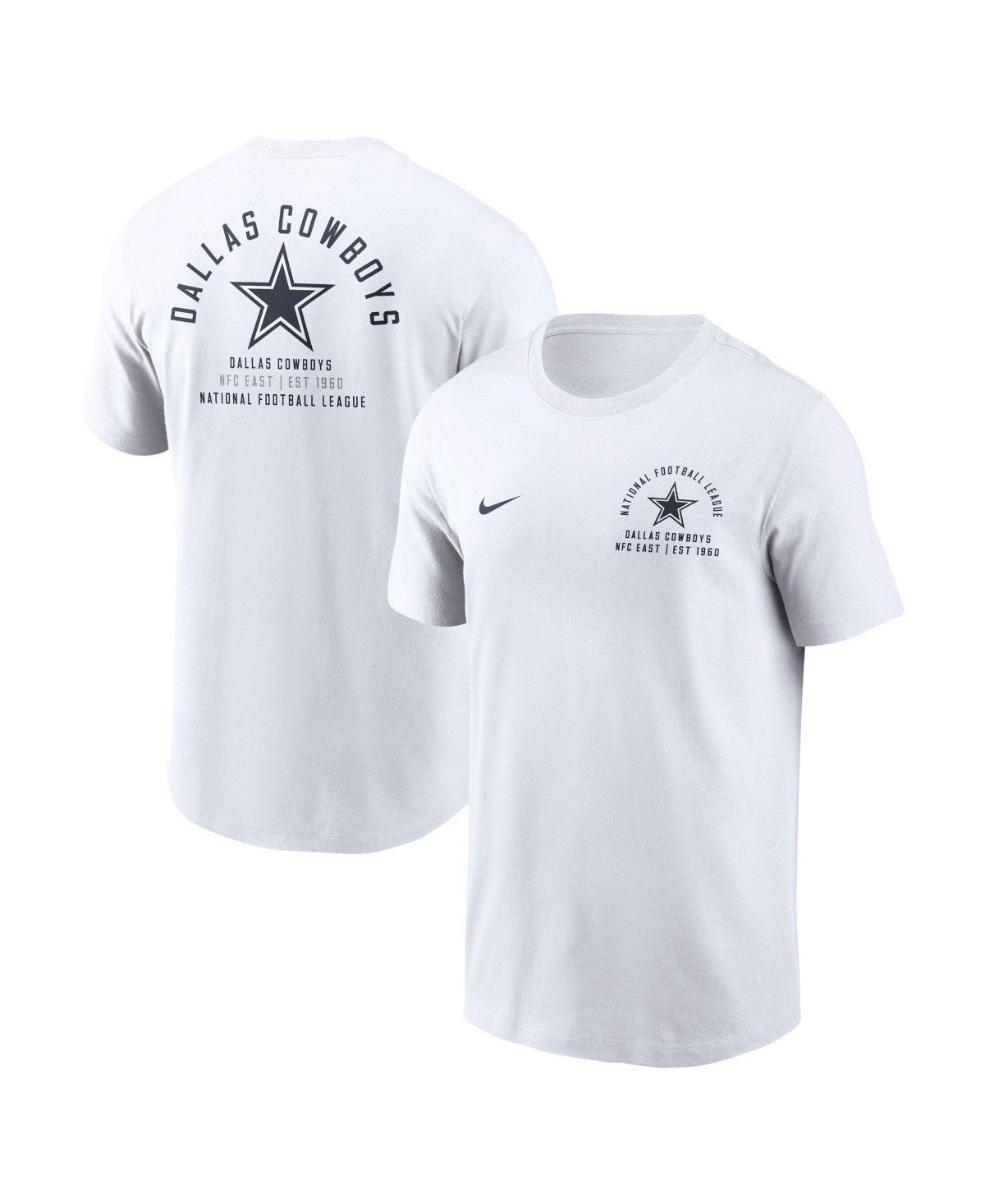 Nike Men's Dallas Cowboys Split Logo Standard Fit T-Shirt
