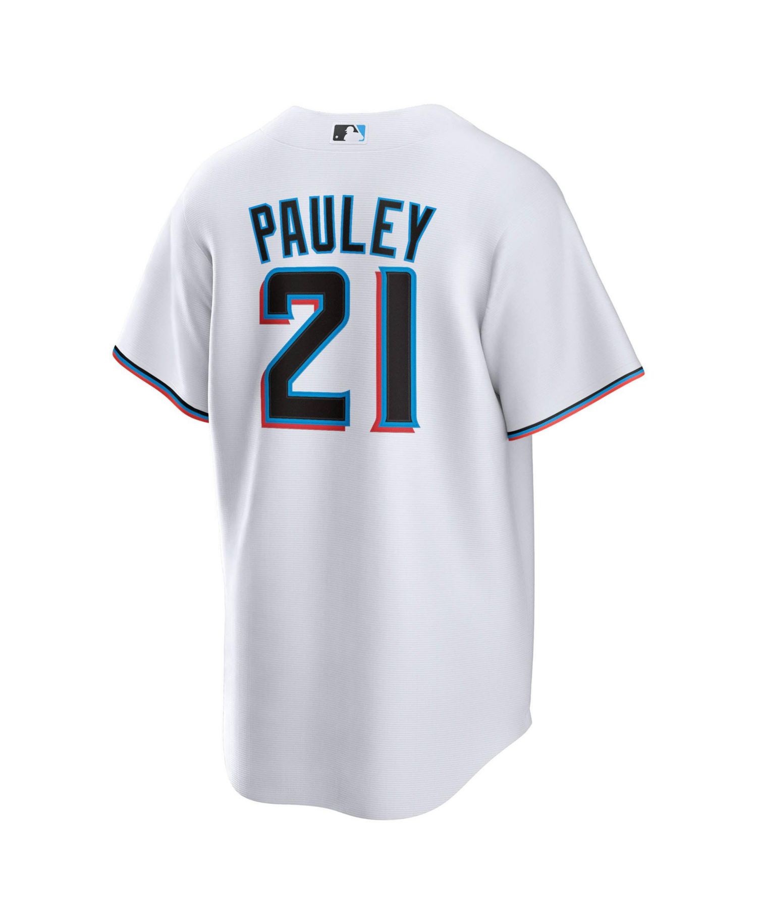 Men's Miami Marlins Graham Pauley Relaxed-Fit V-Neck Jersey
