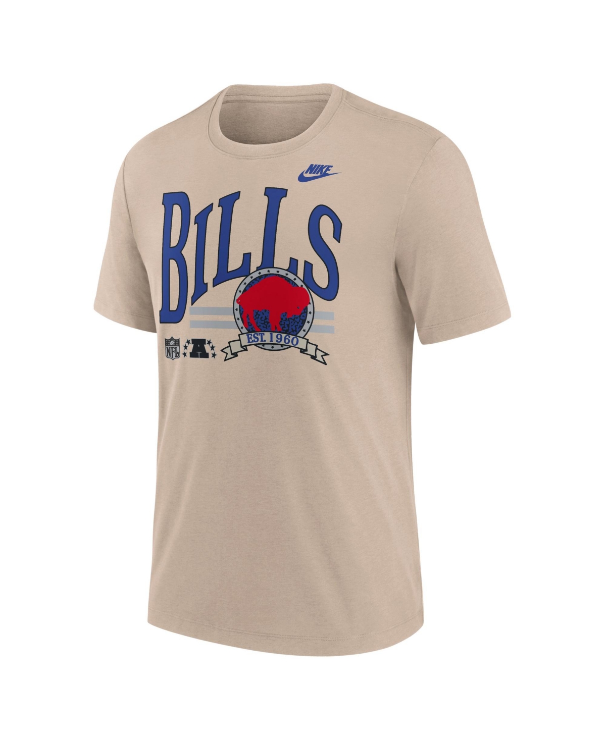 Nike Men's Buffalo Bills Rewind Tri-Blend T-Shirt