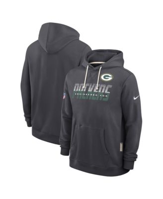 Men's Green Bay Packers Sideline Standard Issue Top Prospect Pullover Fleece Hoodie