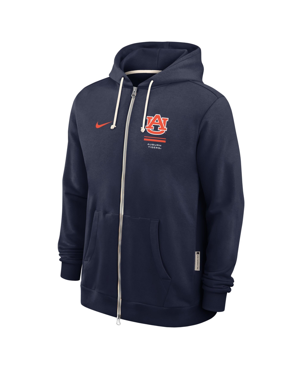 Nike Men's Auburn Tigers 2026 Sideline Standard Issue Full-Zip Hooded Loose-Fit Hoodie
