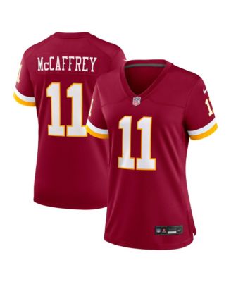 Women's Washington Commanders Luke McCaffrey V-Neck Short-Sleeve Jersey