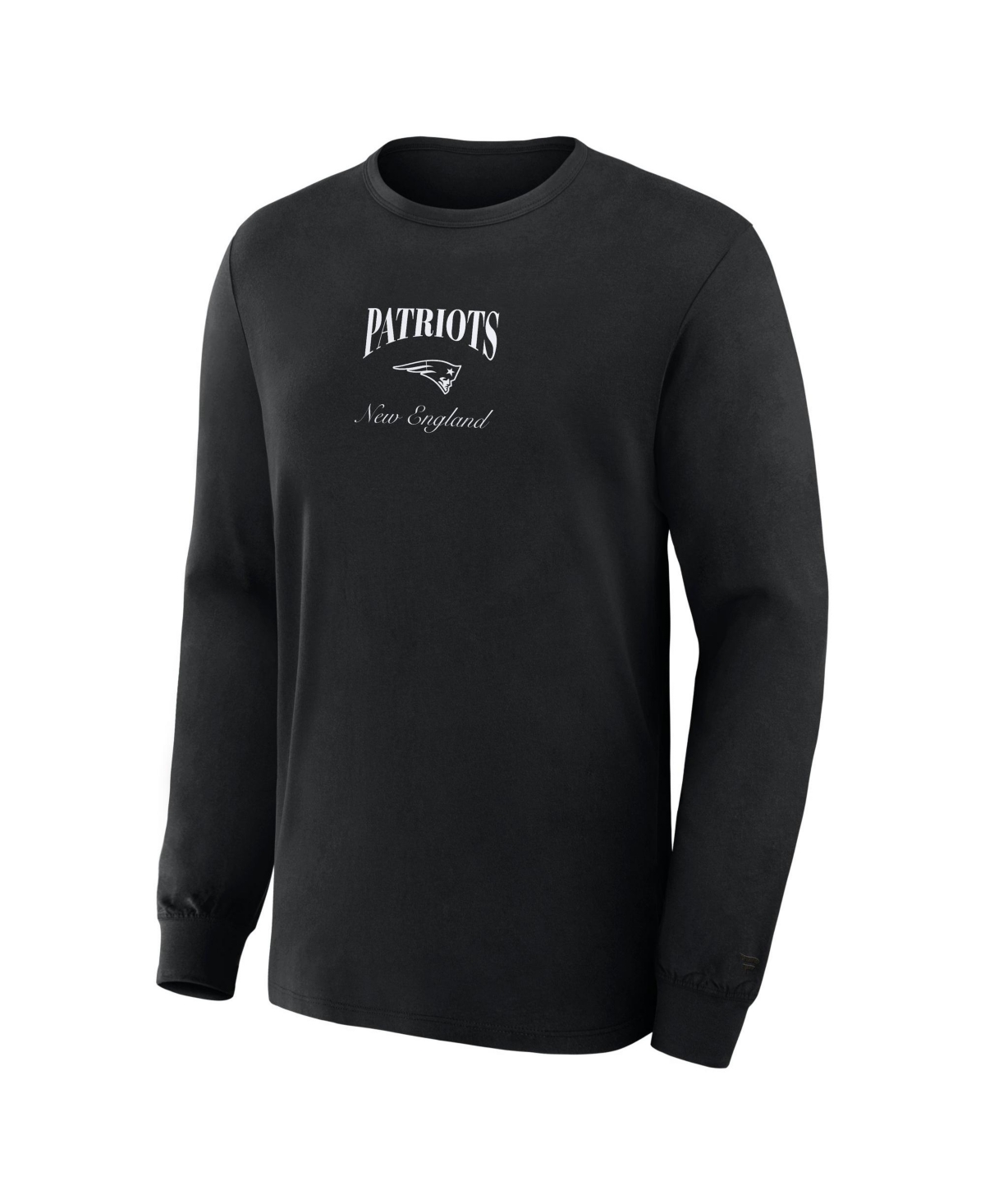 Fanatics Men's New England Patriots Midnight Falls Long-Sleeve Crewneck Classic-Fit T-Shirt