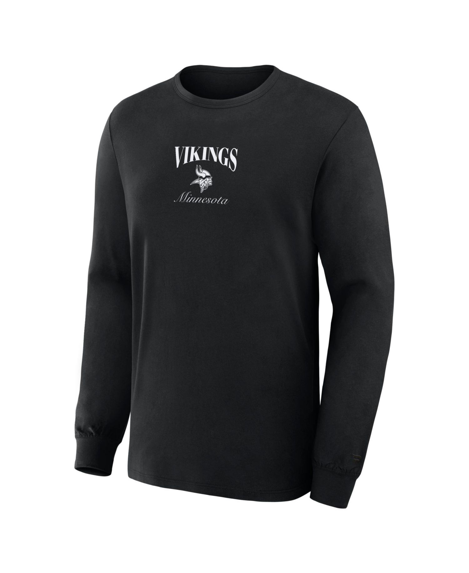 Men's Minnesota Vikings Midnight Falls Long-Sleeve Graphic T-Shirt