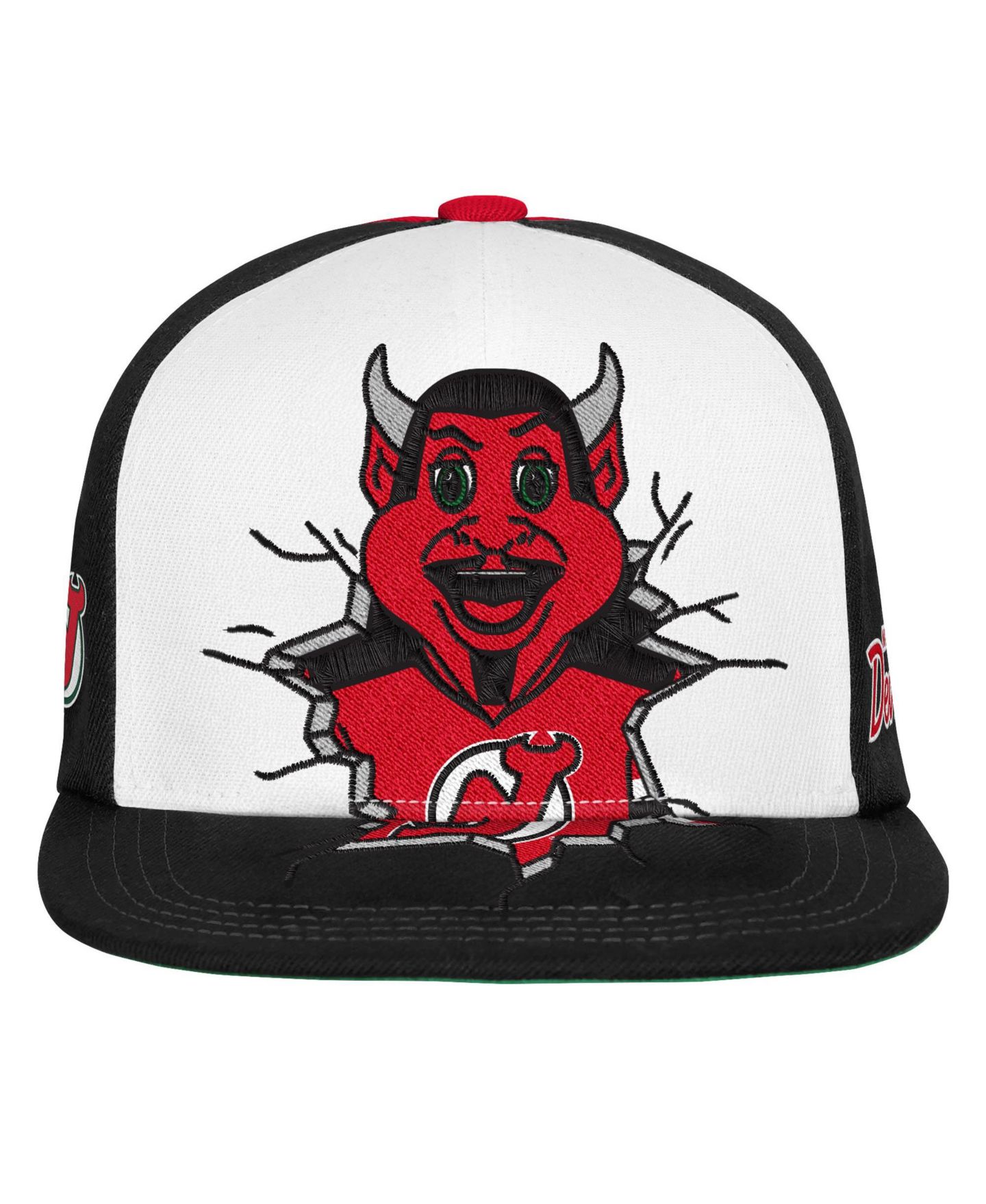 Детские головные уборы Mitchell & Ness New Jersey Devils Mascot Snapback Hat — фото 2