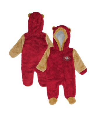 Baby Boys' and Girls' San Francisco 49ers Fleece Full-Zip Bunting
