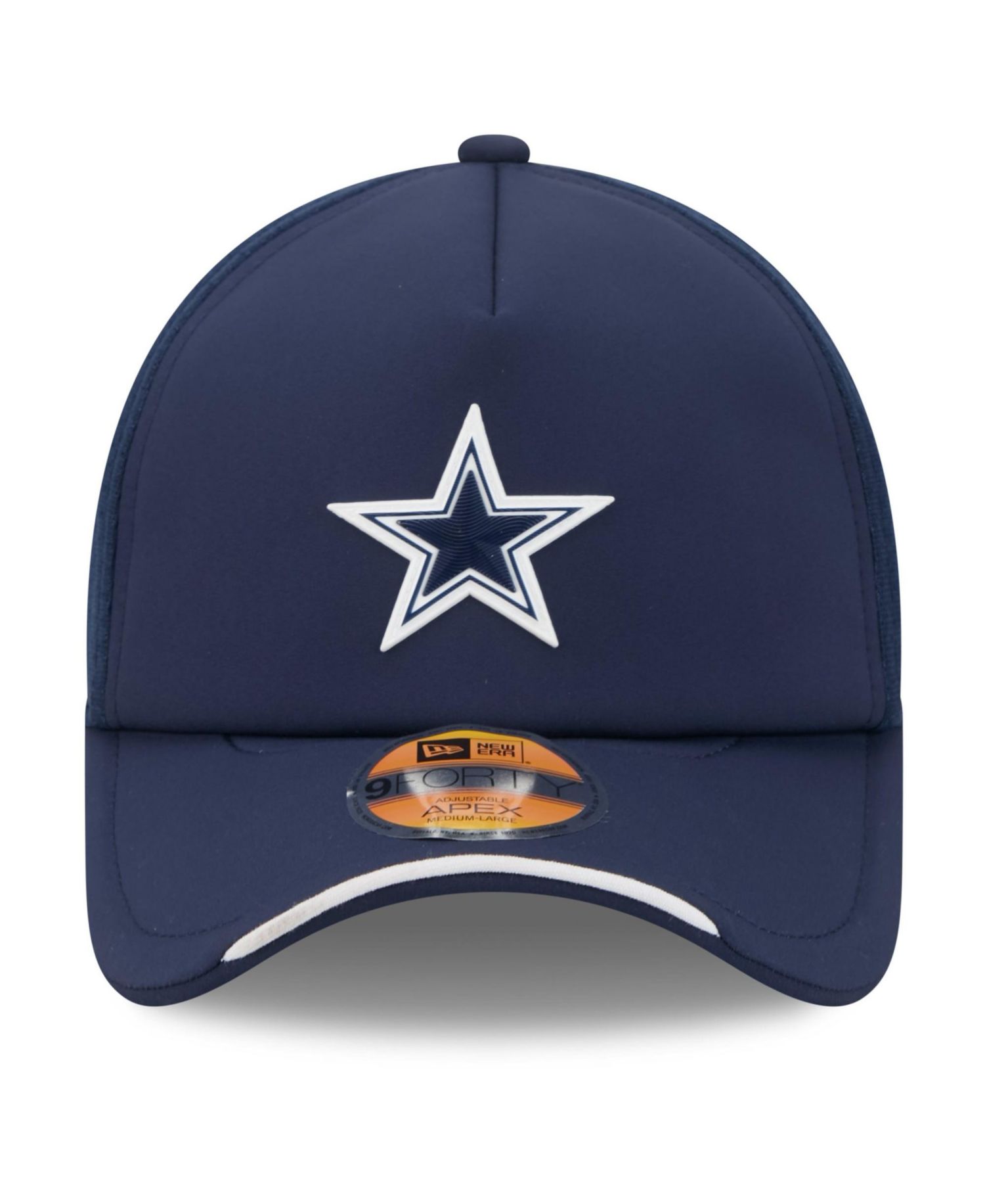 Men's Dallas Cowboys 9FORTY Apex Adjustable Mesh Trucker Hat