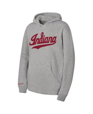 Boys' and Girls' Indiana Hoosiers Throwback Wordmark Fleece-Lined Hoodie