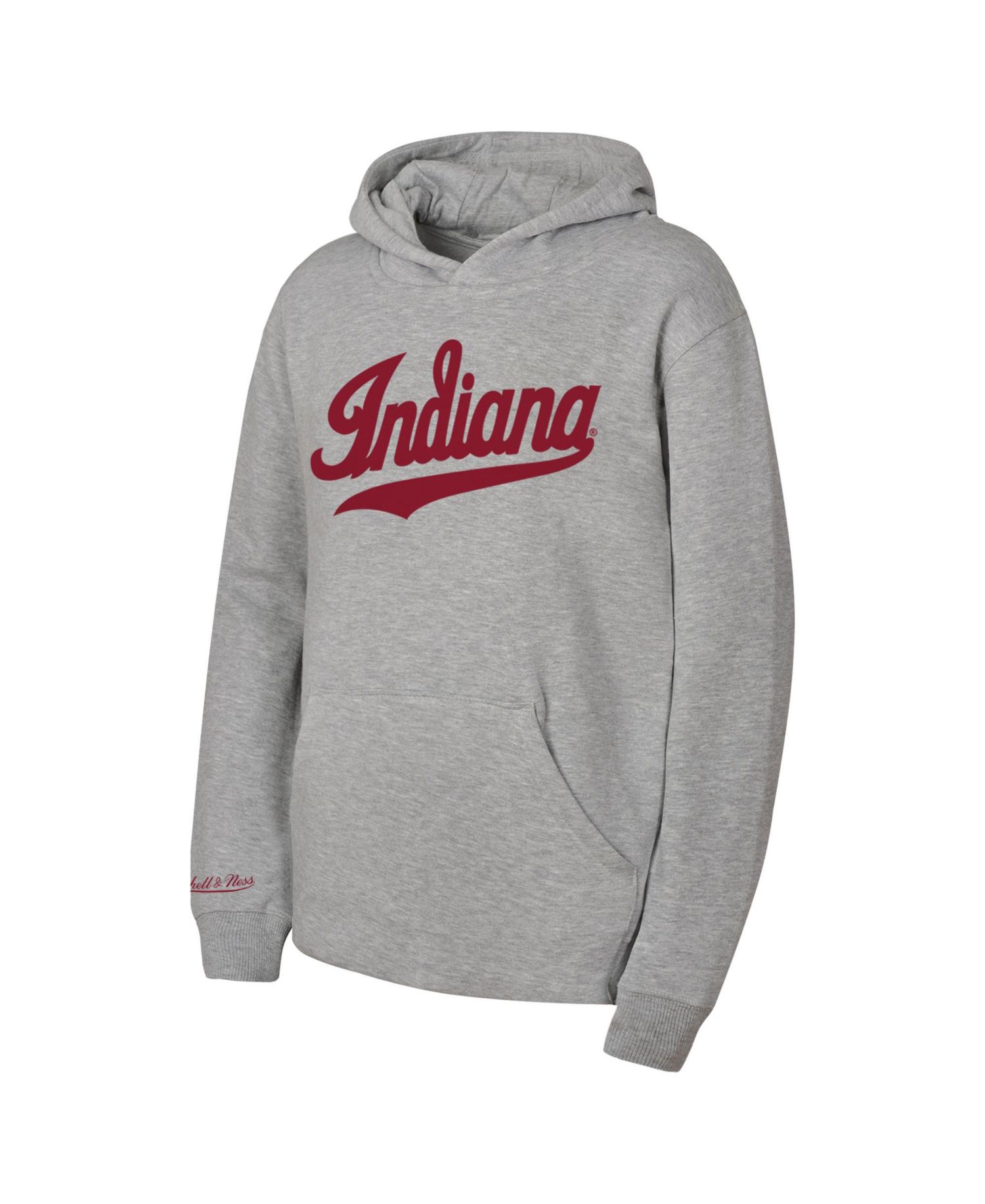 Boys' and Girls' Indiana Hoosiers Throwback Wordmark Fleece-Lined Hoodie