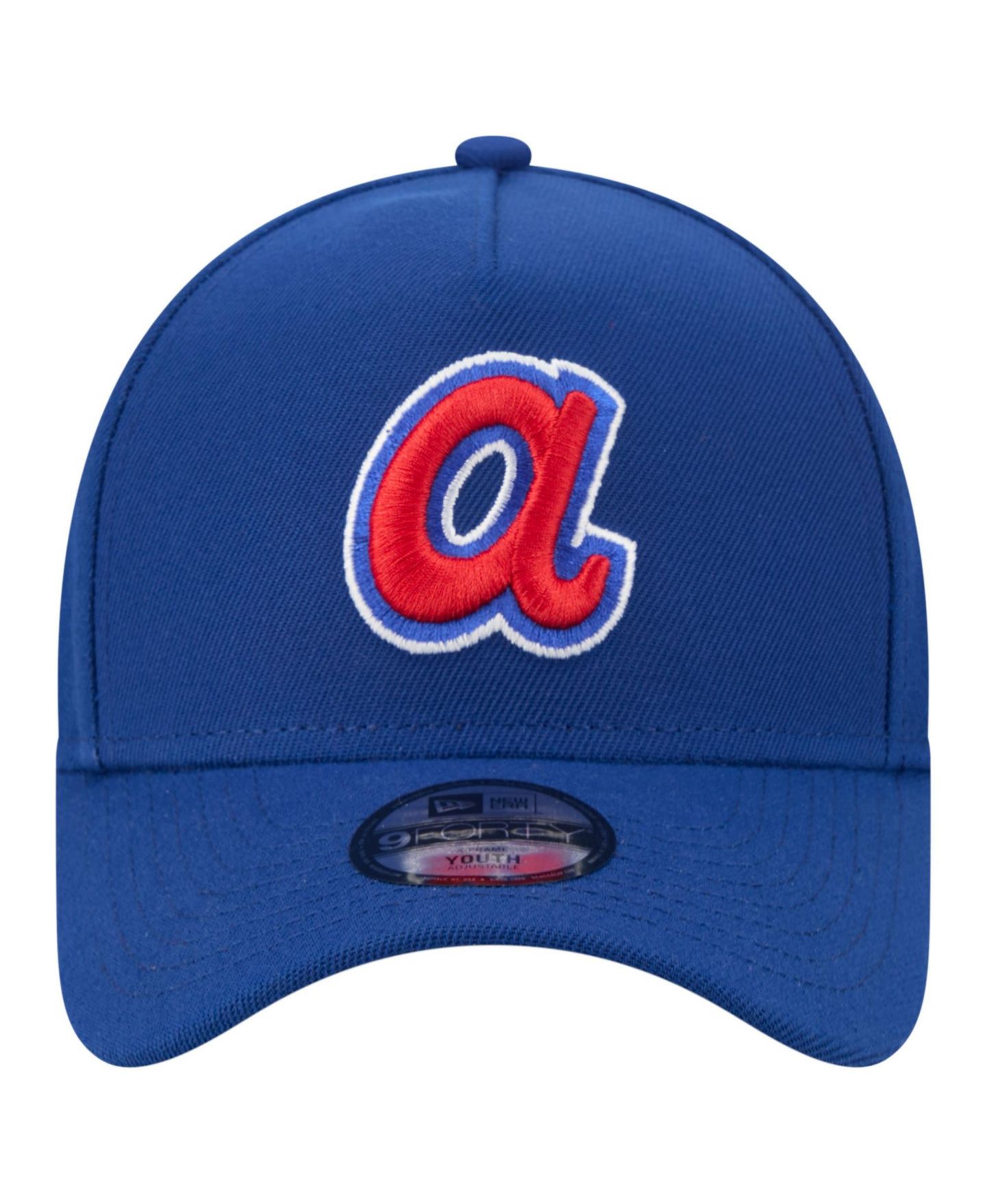 Детская кепка New Era Atlanta Braves Cooperstown Logo 9FORTY Retro Adjustable — фото 2