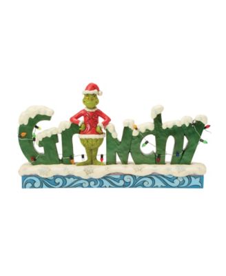 Dr. Seuss Grinchy Word Figurine