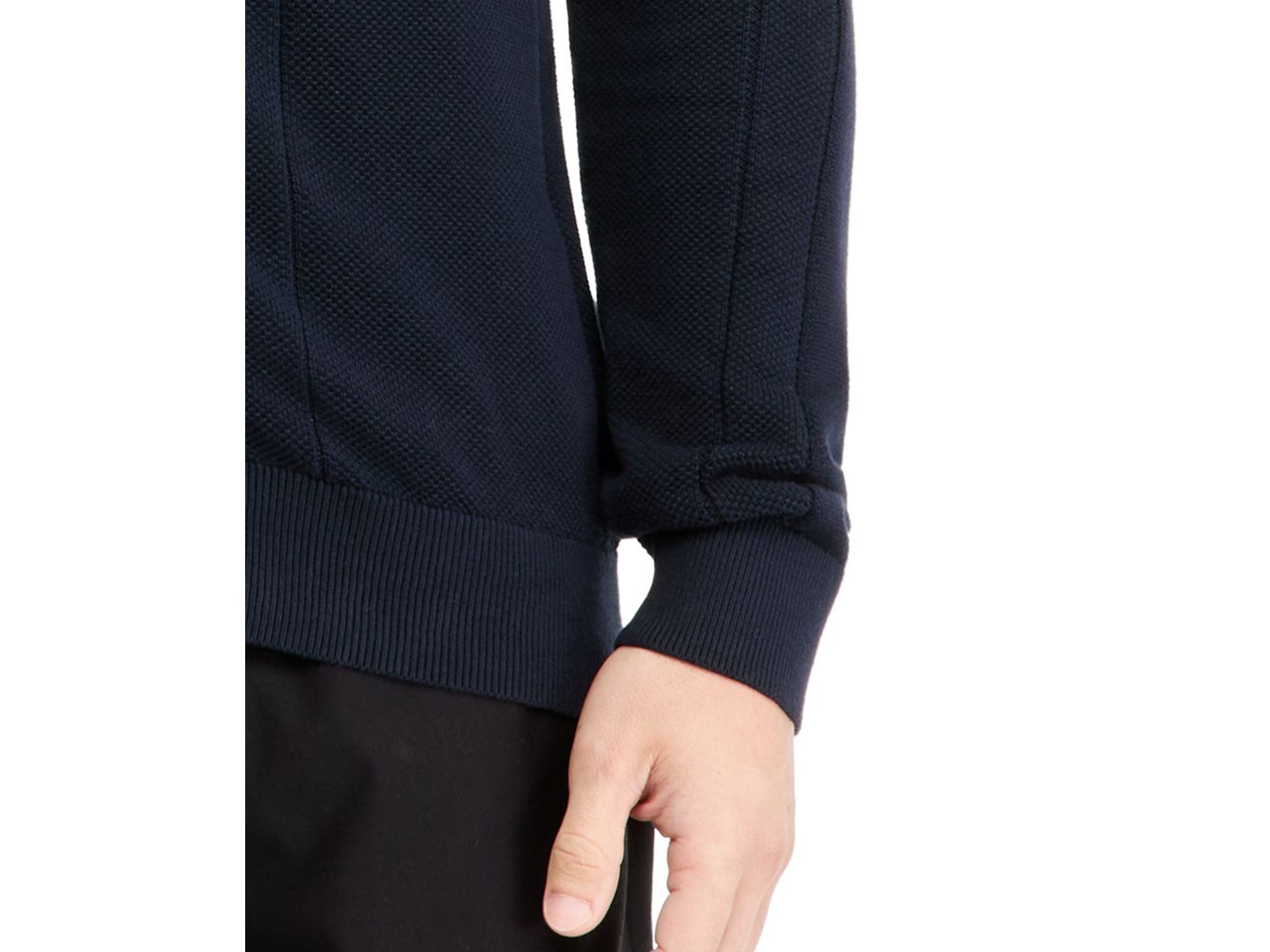 Мужской свитер Rodd & Gunn Quinns Flat Long-Sleeve Knit, цвет: Тёмно-синий — фото 5