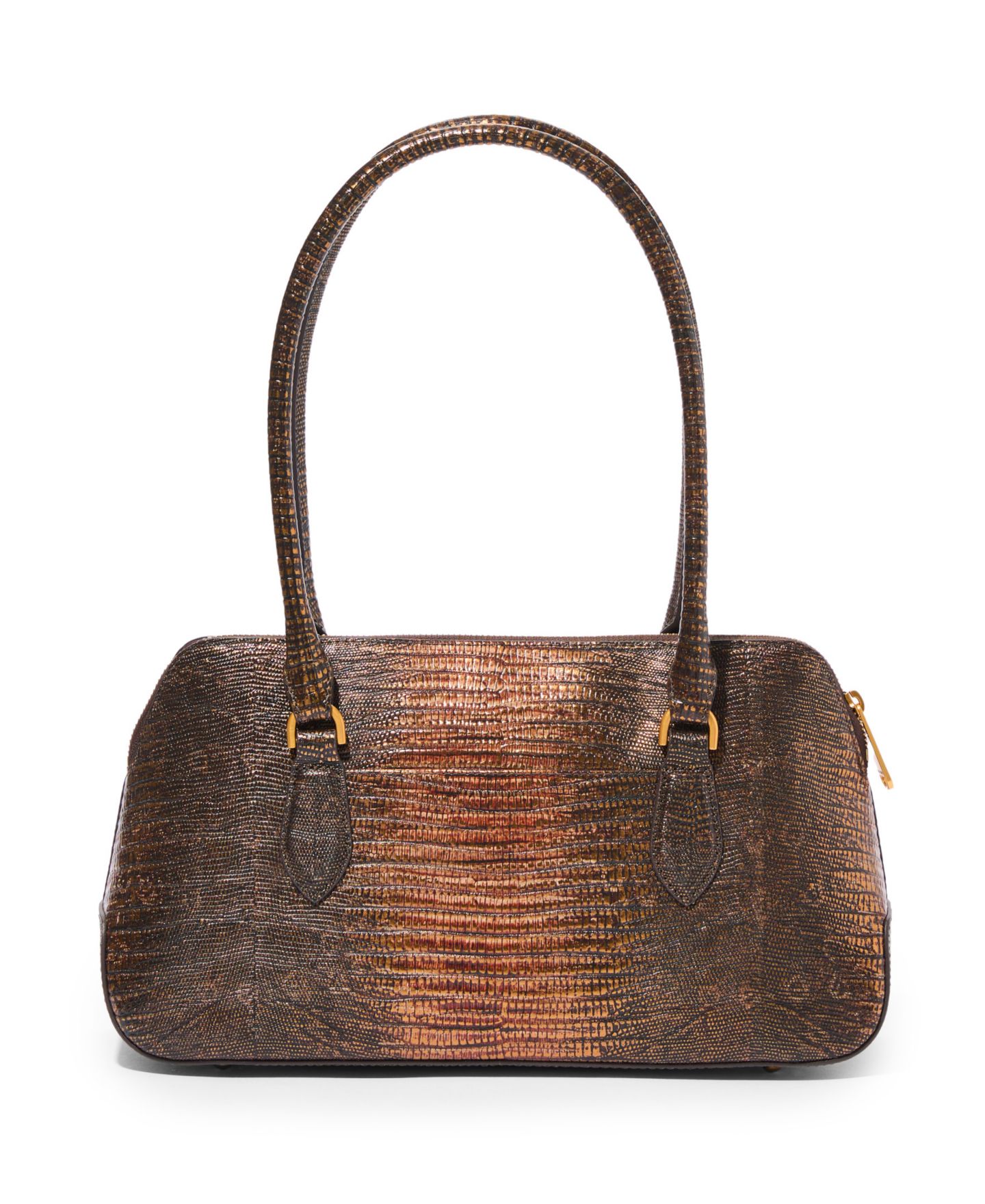 Женская сумка Brahmin Jennifer Boundless Medium Zip-Top Satchel, цвет: Шоколадный — фото 2
