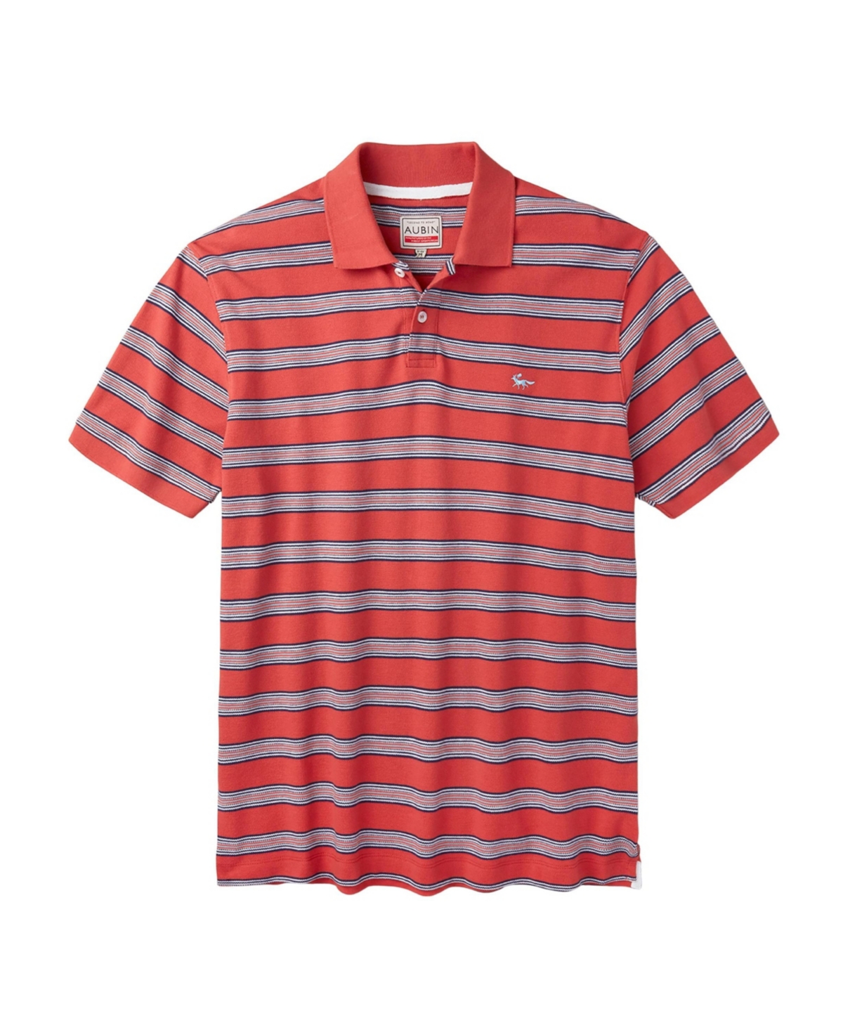 Aubin Men's Blair Pique Stripe Polo Shirt