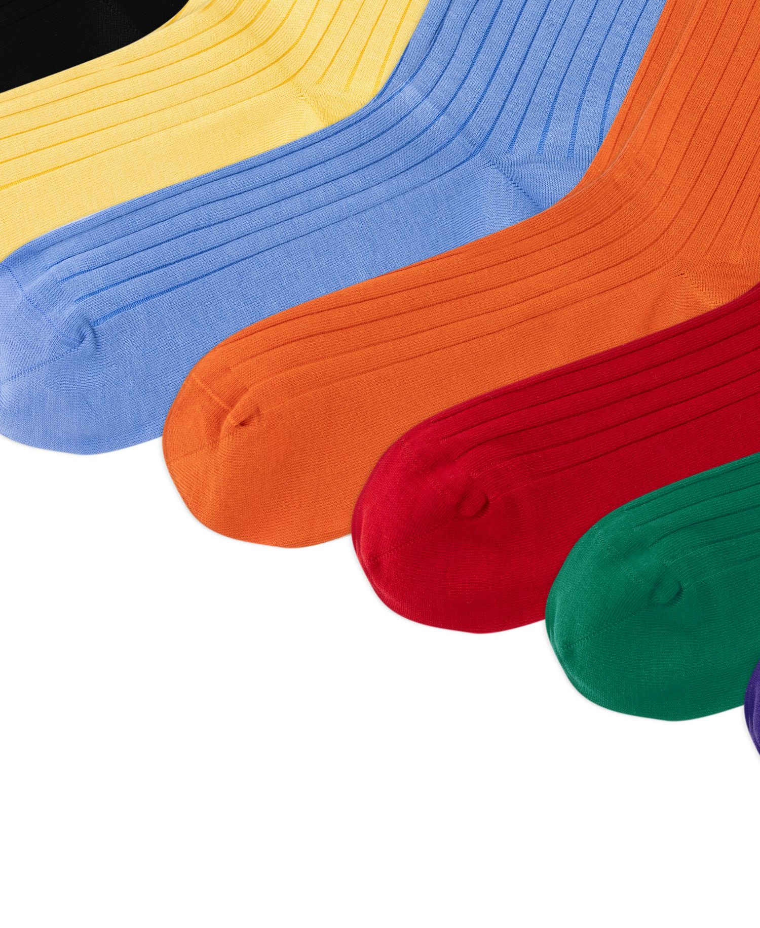 Men's Signature Pony Crew Ribbed Dress Socks, 12-Pair