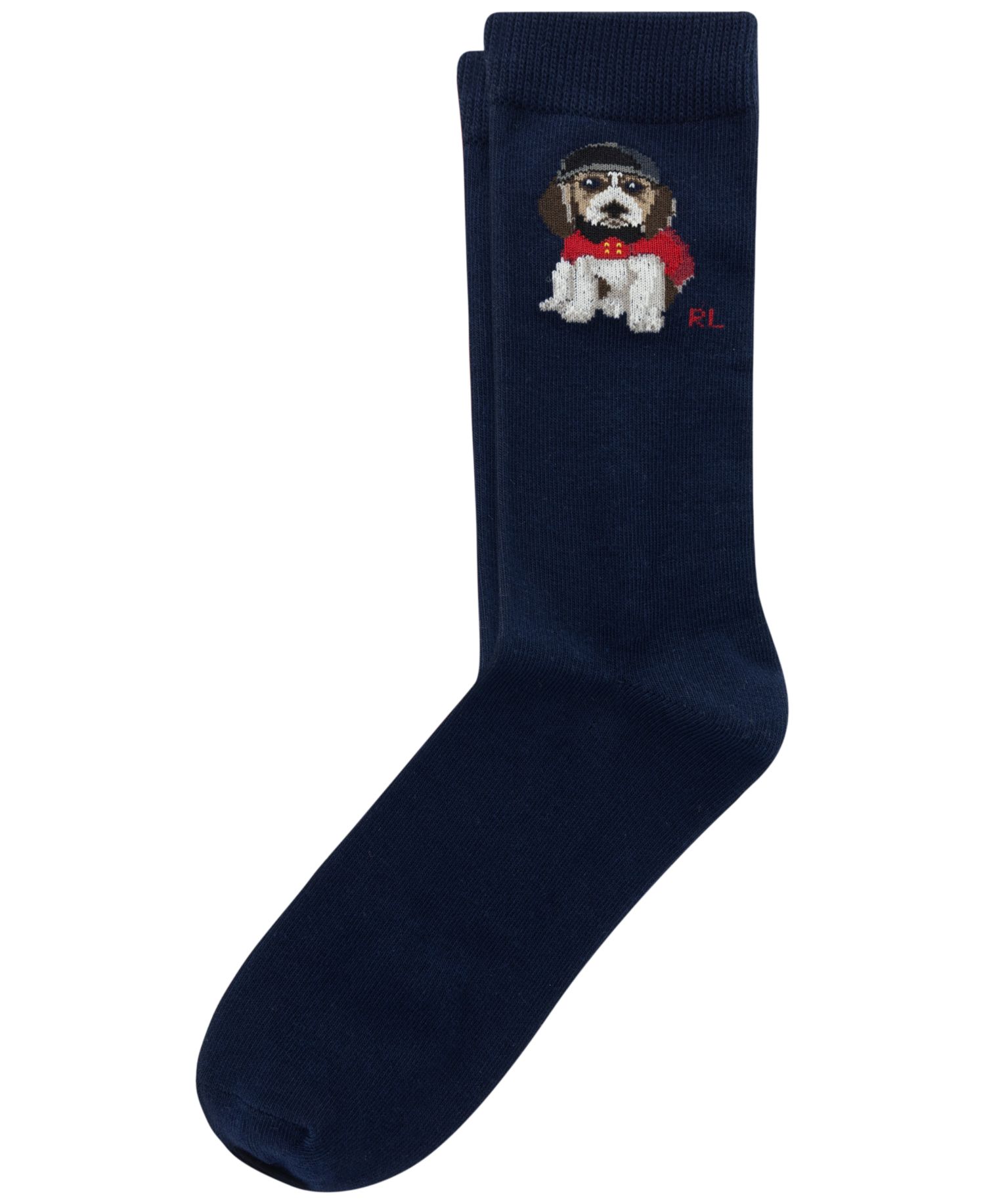 Boys' 4-11 Holiday Dog Cotton-Blend Crew Socks, 3-Pack