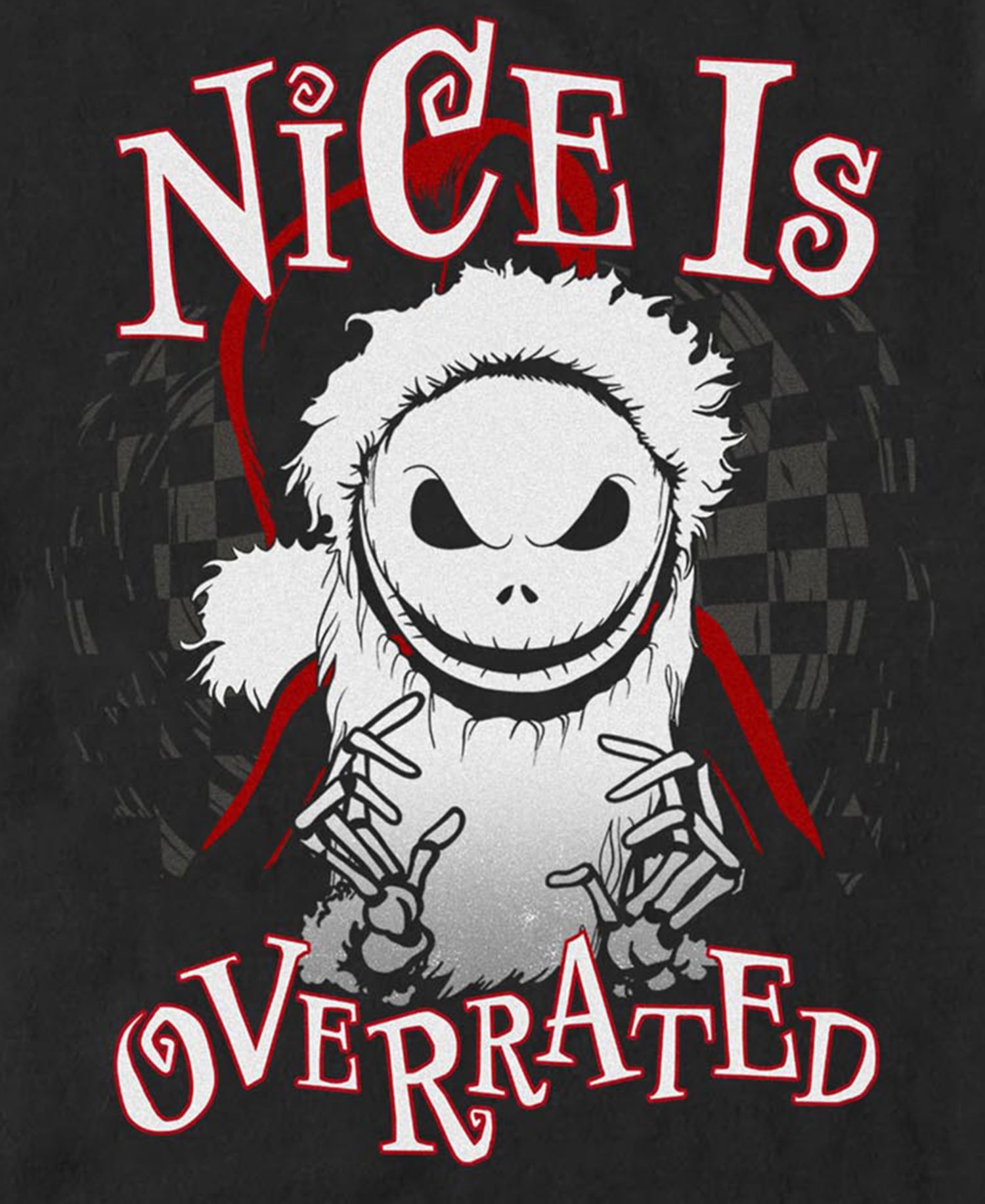 Men's Overrated Nightmare Before Christmas Graphic T-Shirt