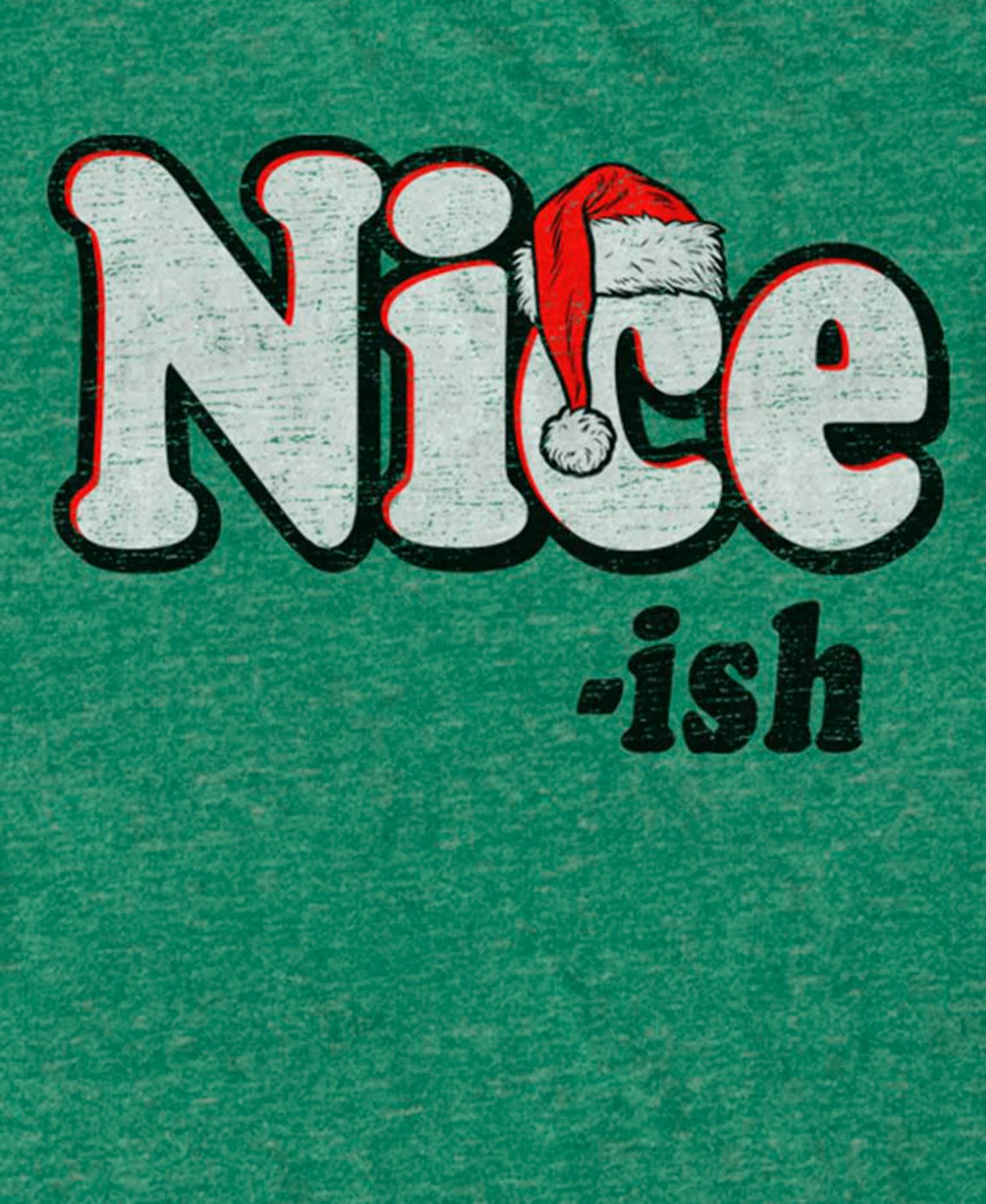 Men's Nice Ish Graphic Crew Neck T-Shirt