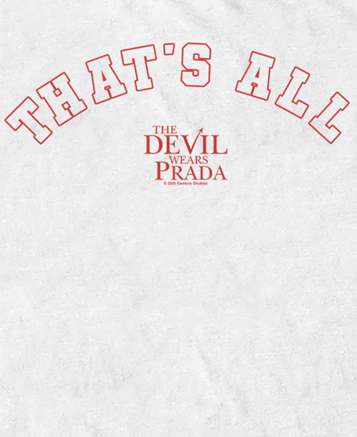 Men's The Devil Wears Prada Thats Collegiate Graphic Cotton T-Shirt