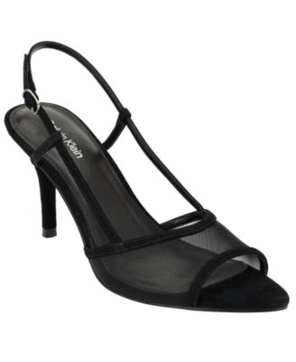 Women's Corette Mesh Slingback Stiletto Sandals