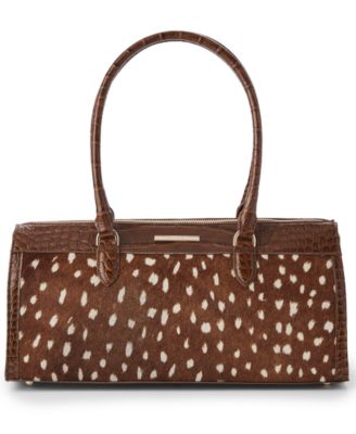 Sophia Large Leather Satchel Handbag