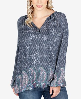 plus trendy peasant blouse lucky brand sizes tops