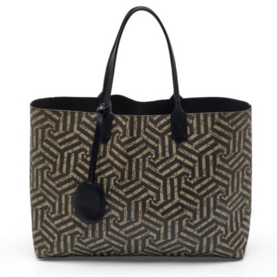 Women's Coated Canvas Tote Bag