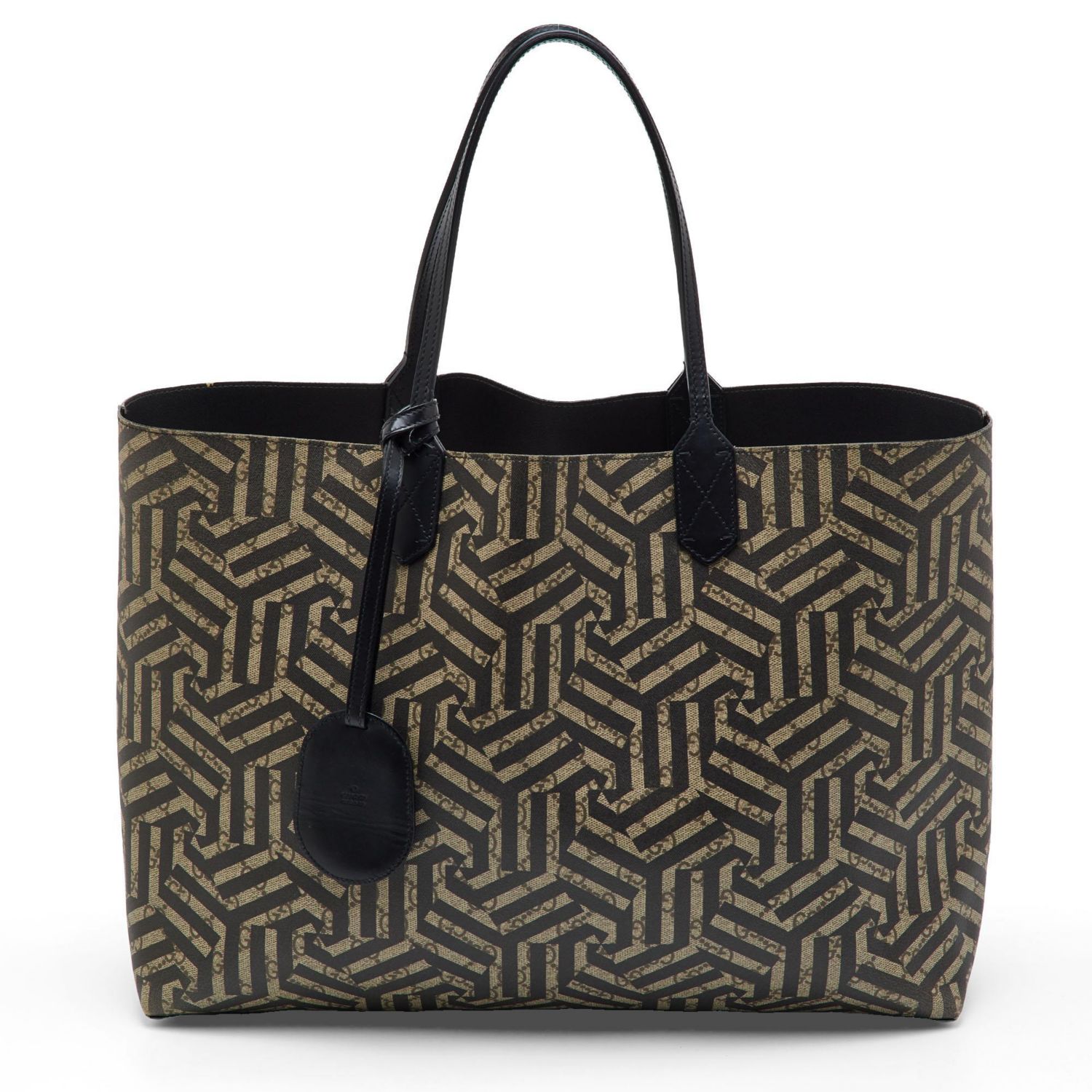 Women's Coated Canvas Tote Bag