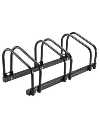 Bike Rack Stand: 3 Bikes - 2.4" Width